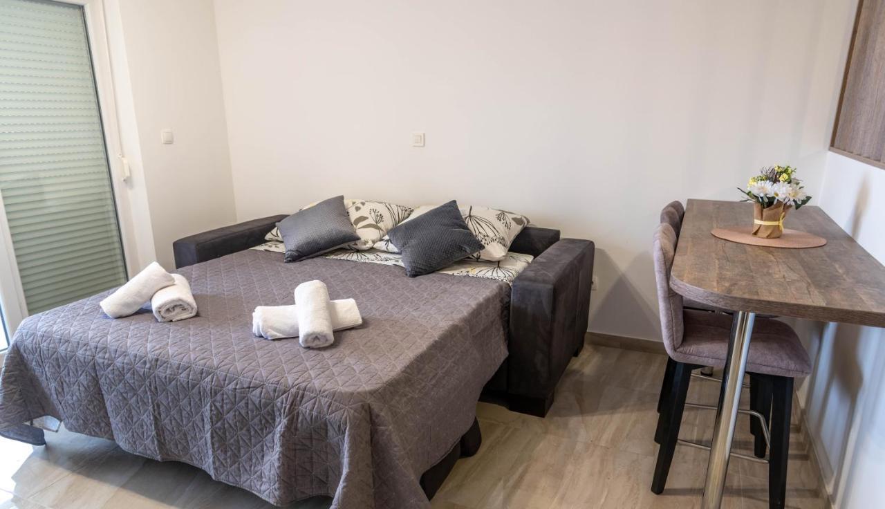 Apartmani Dalmacija Drage Dış mekan fotoğraf