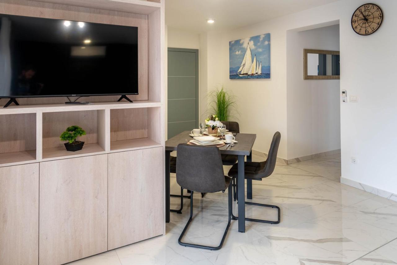 Apartmani Dalmacija Drage Dış mekan fotoğraf