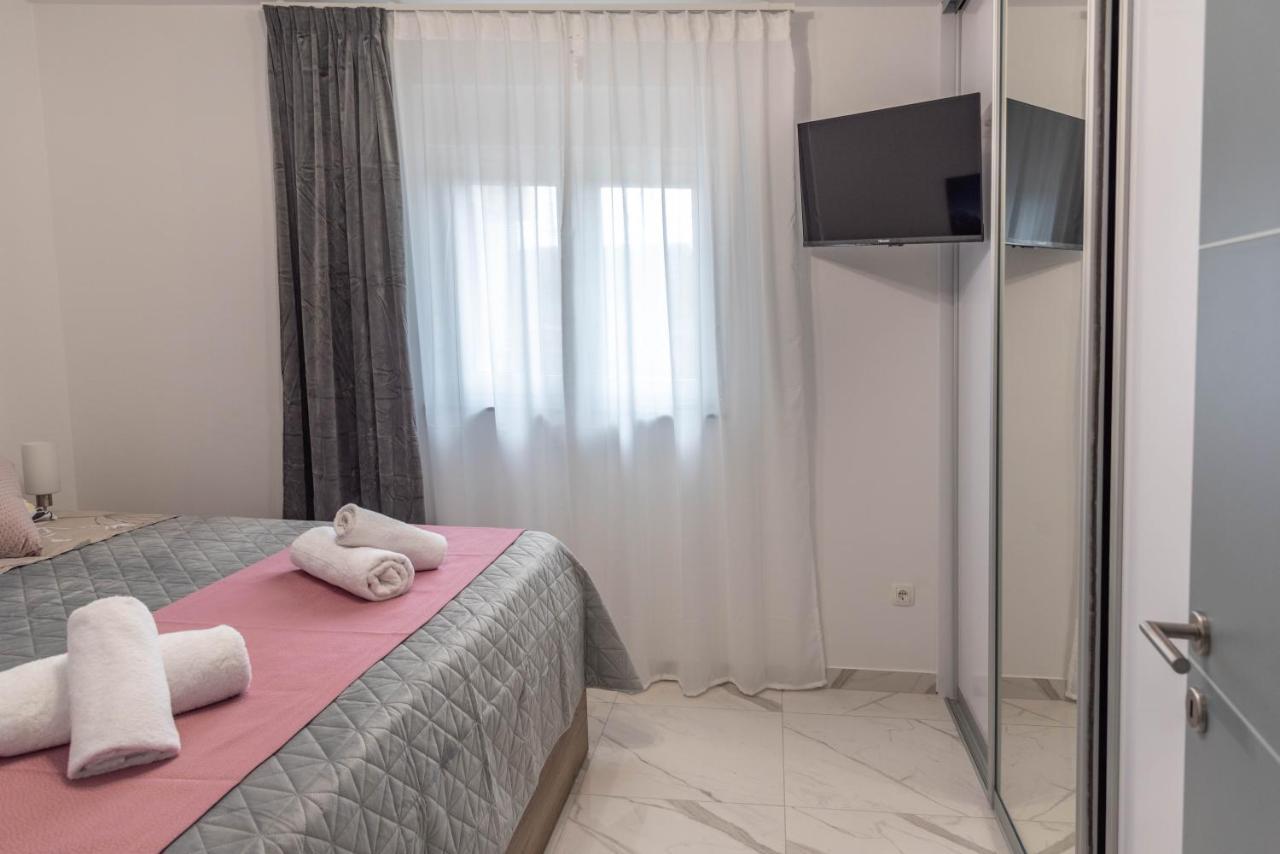 Apartmani Dalmacija Drage Dış mekan fotoğraf